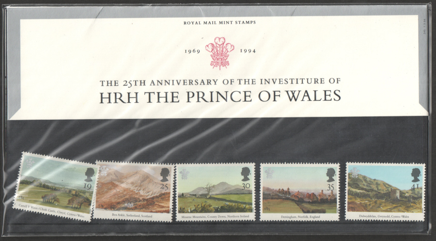 (image for) 1994 Prince Of Wales Paintings Royal Mail Presentation Pack 245 - Click Image to Close